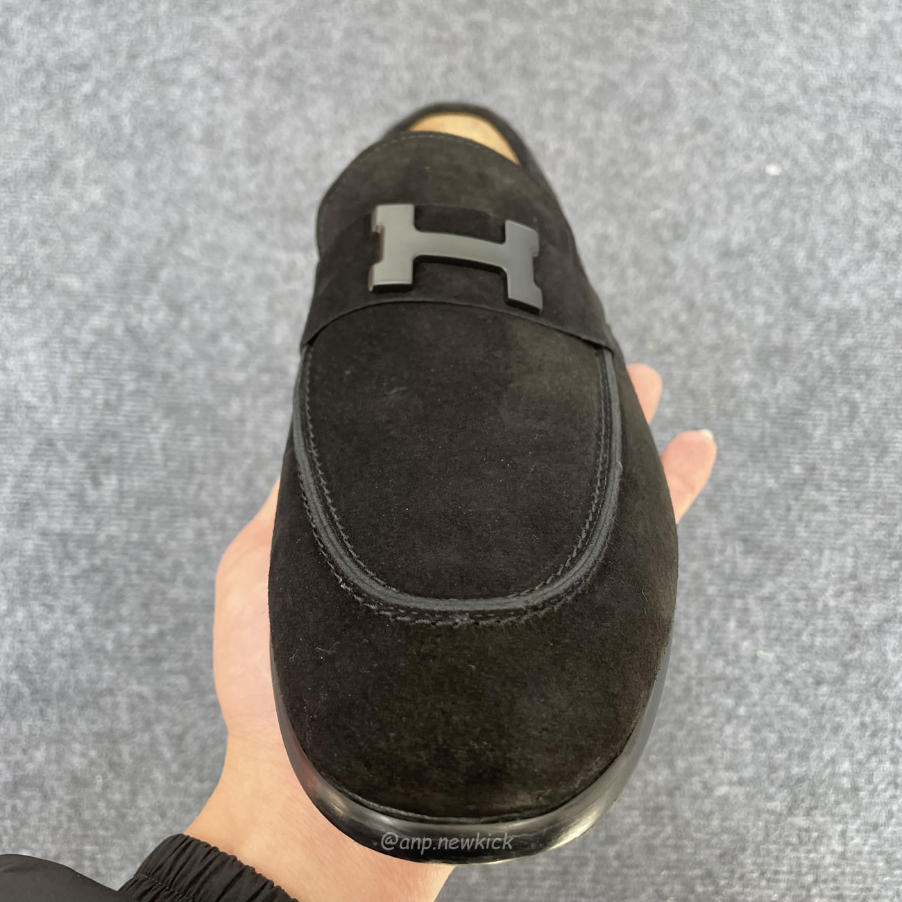 Hermès H Paris Loafer Suede (2) - www.newkick.vip